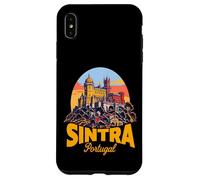 Custodia per iPhone XS Max Poster di viaggio vintage di Sintra Portogallo