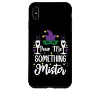 Custodia per iPhone XS Max Pour Me Something Mister Mardi Gras Party Funny Drinking