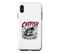 Custodia per iPhone XS Max Predatore gigante del fiume del pesce gatto 100 Plus Lbs River