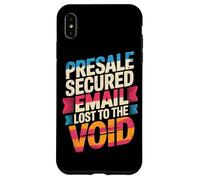 Custodia per iPhone XS Max PRESALE SECURED EMAIL LOST TO THE VOID