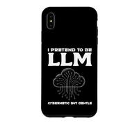 Custodia per iPhone XS Max PRETENDO DI ESSERE LLM CYBERNETICO MA GENTLE Programmazione AI