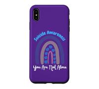 Custodia per iPhone XS Max Prevenzione della consapevolezza del suicidio Rainbow You Are Not Alone Love