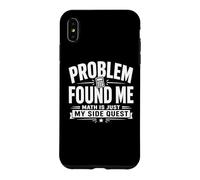 Custodia per iPhone XS Max Problem Found Me Funny Math Solver Grafica