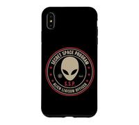Custodia per iPhone XS Max Programma spaziale segreto/Ufficiale di collegamento con gli alieni Insignia