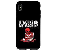 Custodia per iPhone XS Max Programmer Coder It Works On My Machine