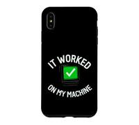Custodia per iPhone XS Max Programmer It Worked On My Machine Coding Joke