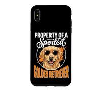 Custodia per iPhone XS Max Property Of A Spoiled Golden Retriever