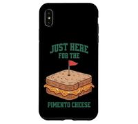 Custodia per iPhone XS Max Proprio qui per il Pimento Cheese Golf