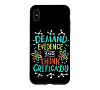 Custodia per iPhone XS Max Prove di pensiero critico sicurezza criminologia forense