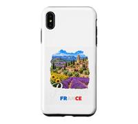 Custodia per iPhone XS Max Provenza Francia Campi di lavanda Vacanze di viaggio