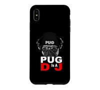 Custodia per iPhone XS Max Pug Is A DJ Funny Pugs and Music For Dog Lover