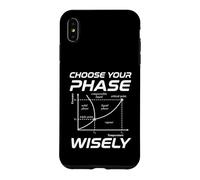 Custodia per iPhone XS Max Punto Triplo Diagramma di Fase Nerd Termodinamica