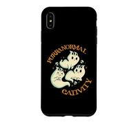 Custodia per iPhone XS Max Purranormal Cativity Funny Halloween Costume Ghost Cats Gift