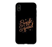 Custodia per iPhone XS Max Puzzle Squad Jigsaw Hobby Puzzling