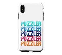 Custodia per iPhone XS Max Puzzler - Colorato
