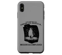 Custodia per iPhone XS Max Qualcuno Cool Waddles In Penguin Confidence