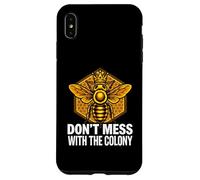 Custodia per iPhone XS Max Queen Bee Don't Mess With The Colony Beekeeper