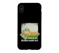 Custodia per iPhone XS Max Questa è la mia faccia da gioco barbuto - Bearded Dragon Videogioco