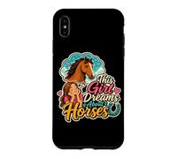 Custodia per iPhone XS Max Questa ragazza sogna cavalli amante dei cavalli