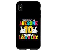 Custodia per iPhone XS Max Questo è ciò che un fantastico bambino di 10 anni assomiglia al decimo compleanno