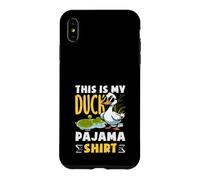 Custodia per iPhone XS Max Questo è il mio pigiama Duck
