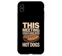 Custodia per iPhone XS Max Questo incontro avrebbe potuto essere l'ufficio degli hot dog