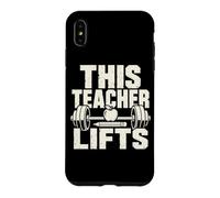 Custodia per iPhone XS Max Questo insegnante solleva divertente fitness bilanciere bodybuilder palestra