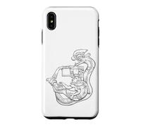 Custodia per iPhone XS Max Quetzalcoatl. Serpente piumato. Olmeco. Mesoamericano. Messico