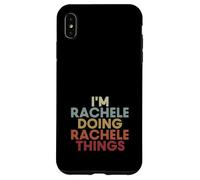 Custodia per iPhone XS Max Rachele Name Rachele Personalized Name First Given