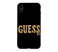Custodia per iPhone XS Max Raffreddare Indovina So Emblema