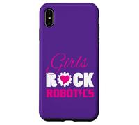 Custodia per iPhone XS Max Ragazze Rock Robotica Divertimento Scienza Ingegneria Donna