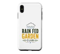 Custodia per iPhone XS Max Rain Fed Garden Club Amanti della comunità e del giardinaggio nel cortile