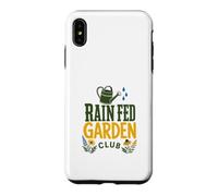 Custodia per iPhone XS Max Rain Fed Garden Club Amanti della comunità e del giardinaggio nel cortile