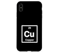 Custodia per iPhone XS Max Rame, Cu - Tavola periodica degli elementi Science Gifts