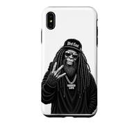 Custodia per iPhone XS Max Rapper della West Coast Sasquatch Urban Street Style Bigfoot