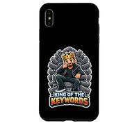 Custodia per iPhone XS Max Re Delle Parole Chiave Divertente SEO Marketer Uomini