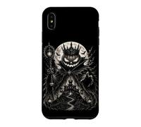 Custodia per iPhone XS Max Re zucca gotico Halloween Castello Horror