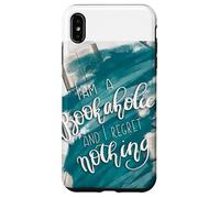 Custodia per iPhone XS Max Reading Quote For Book Lover And Librarian Cute Book Pattern