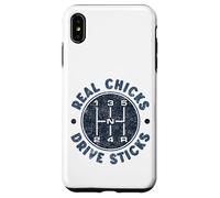 Custodia per iPhone XS Max Real Chicks Drive Sticks Auto Cinque Velocità Cambio Manuale Divertente