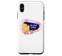 Custodia per iPhone XS Max Red River Gorge - Moschettone per arrampicata su roccia