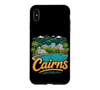 Custodia per iPhone XS Max Regalo disegnato a mano del punto di riferimento del souvenir di viaggio di Cairns Australia