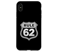 Custodia per iPhone XS Max Regola 62 - Anniversario sobrio della sobrietà AA NA