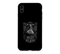 Custodia per iPhone XS Max Regola con la lama Samurai Shogun Potere del Trono