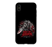 Custodia per iPhone XS Max Regola la tempesta Rusla Viking Norse Berserker