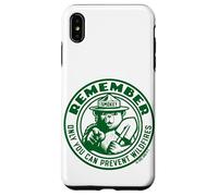 Custodia per iPhone XS Max Remember Only You Vintage Smokey Bear Officially Licensed