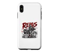 Custodia per iPhone XS Max Remus Guerriero Con Lupo Duo Fratres Una Urbs