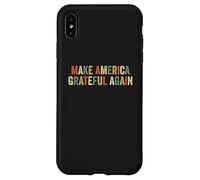 Custodia per iPhone XS Max Rendi l'America Grateful Again Patriottico Ringraziamento Turchia