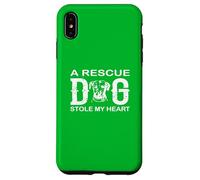 Custodia per iPhone XS Max Rescue Dog ha rubato il mio cuore adozione amore