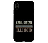 Custodia per iPhone XS Max Retrò Carol Stream Illinois