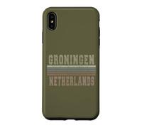 Custodia per iPhone XS Max Retro Groningen Paesi Bassi